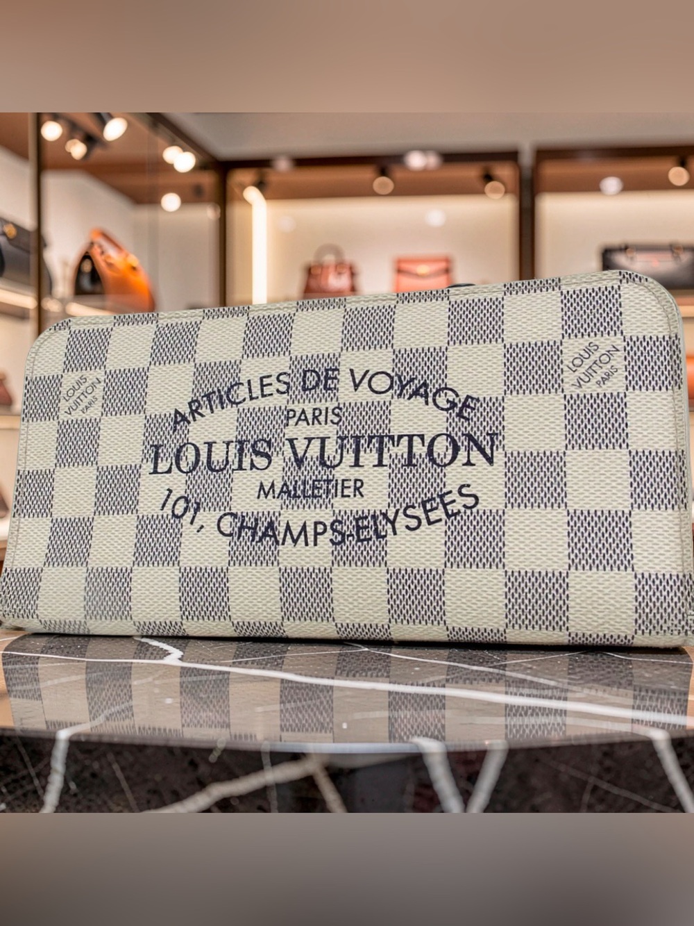 Louis Vuitton Damier Azur Insolite Zip Around Wallet 😍🔥